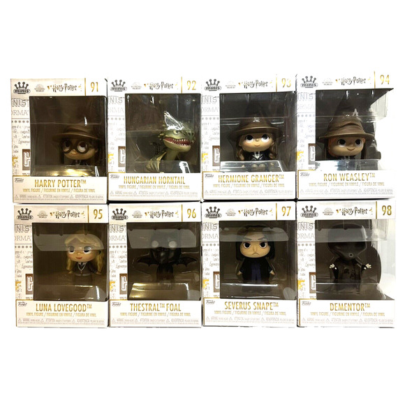 FUNKO Minis Wizarding World of Harry Potter Entire Set of 8- boxes #91-98 NEW - Picture 1 of 16